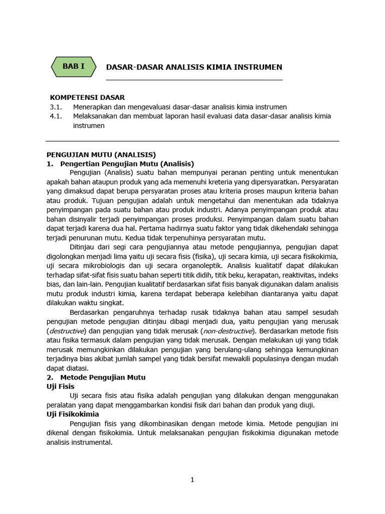 01 Modul I ABC Dasar Dasar AK Instrumen | PDF