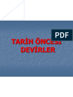 Tarih Öncesi Devirler