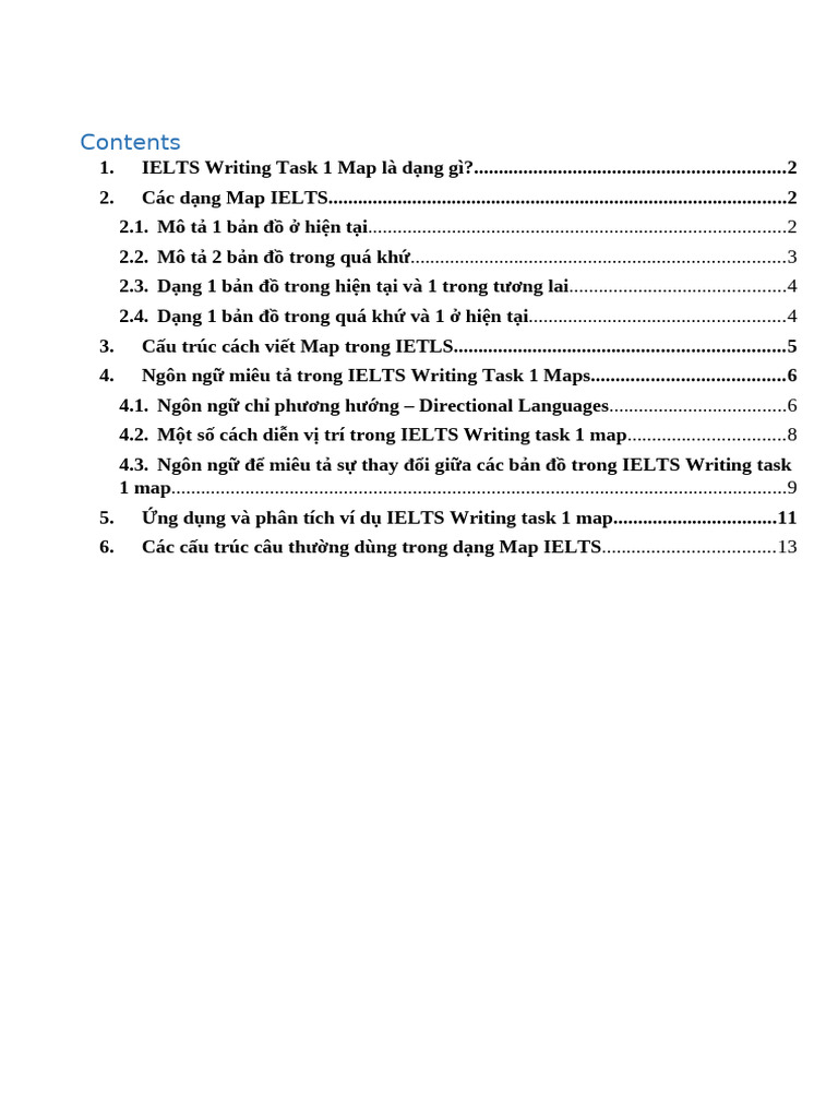 Task 1 Maps - Các Bước Làm Bài Chi Tiết | PDF