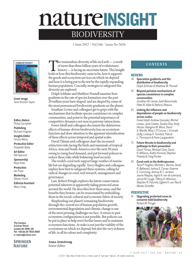 Insight: Biodiversity | PDF | Biodiversity | Ecology