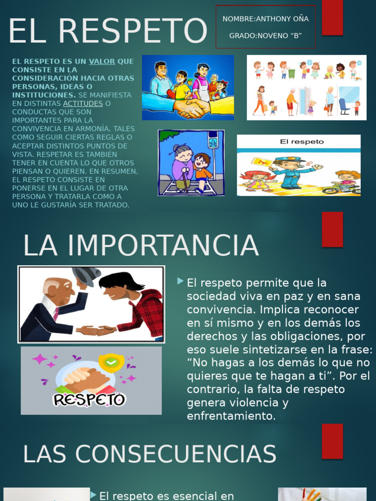 Valor y Consecuencias del Respeto | PDF