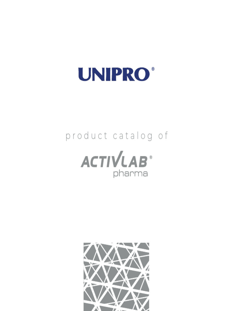 UNIPRO Food Supplements Catalog | PDF | Nutrients | Vitamin