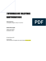 Informacijos Valdymas Kartografijoje