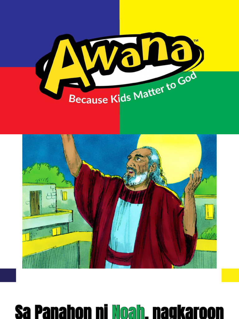 God Judges The Whole World Awana Lesson | PDF