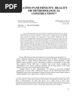 Download Latino Panethnicity - Reality or Methodological Construction by Tlecoz Huitzil SN906639 doc pdf