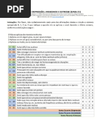 Completa Escala Snap-IV Tdah Criança e Adolescente | PDF