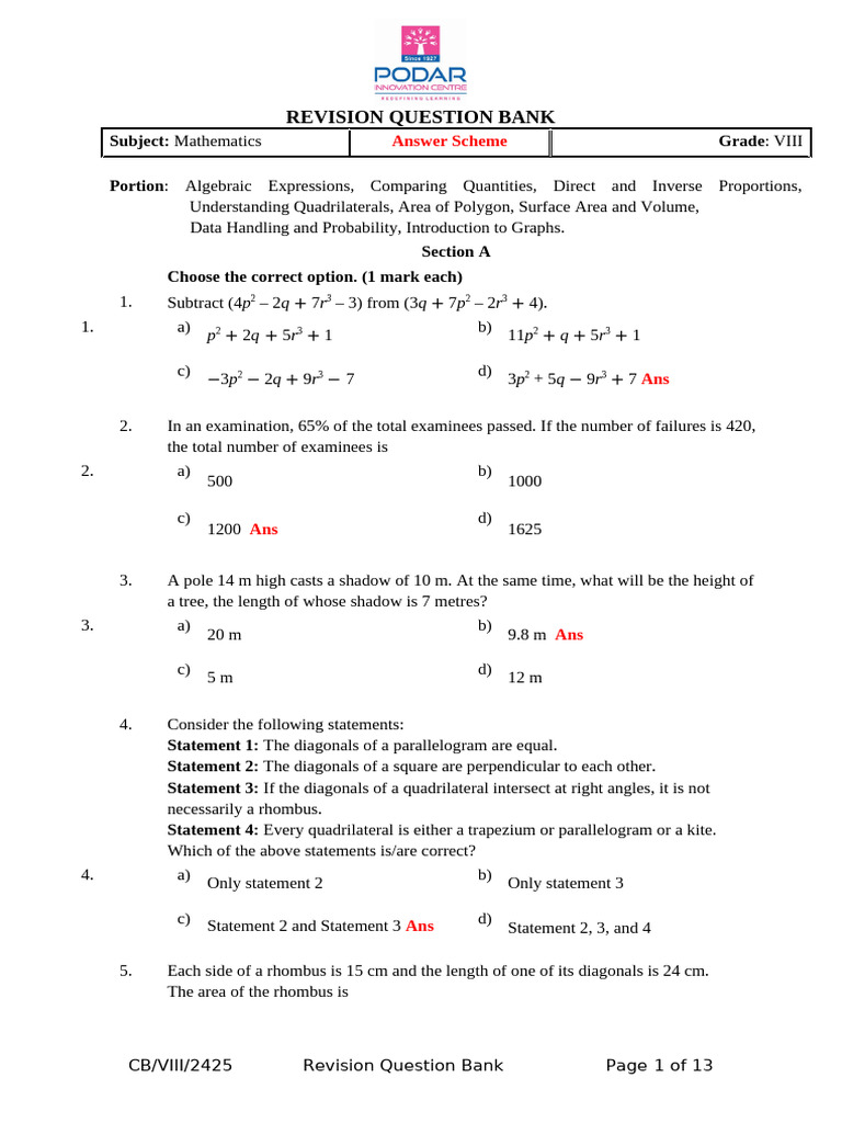Wa0024. | PDF | Area | Elementary Geometry