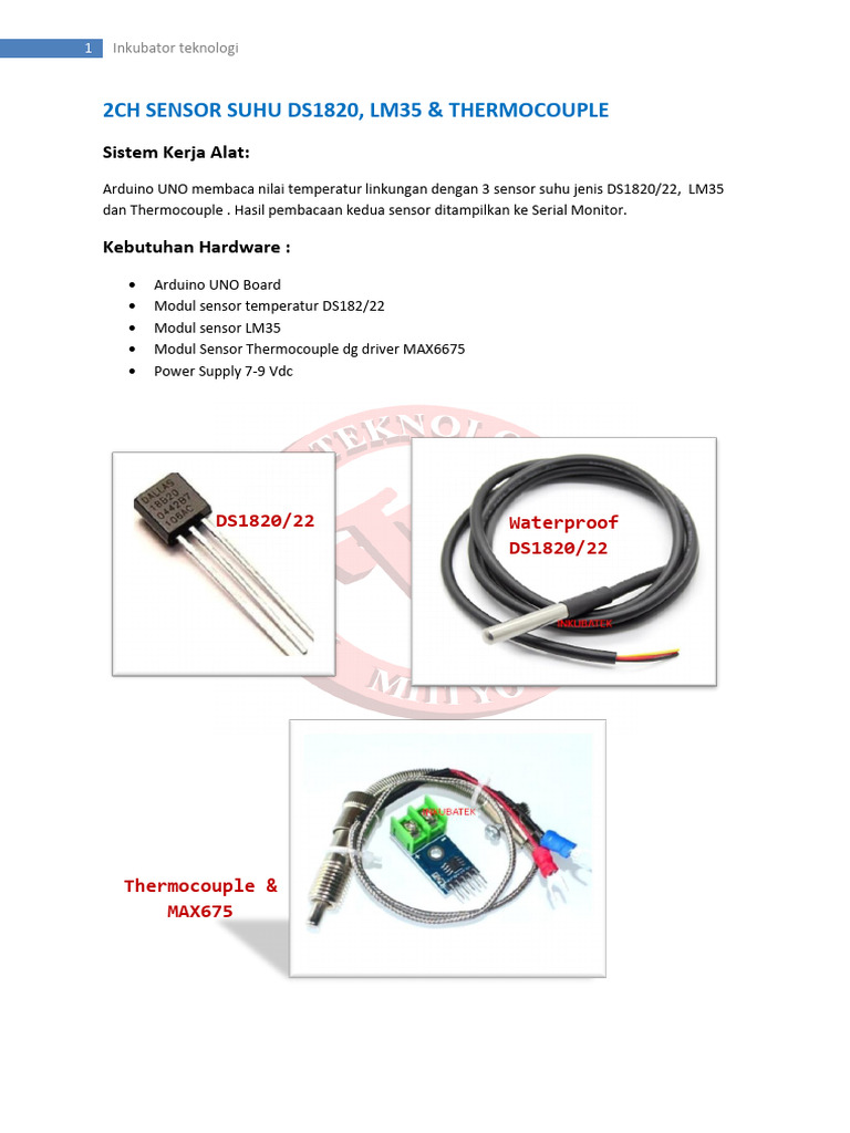Arduino Temperature Sensor Project | PDF | Arduino | Computer Engineering