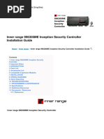 Inception Security Controller Manual | PDF | Wi Fi | Usb