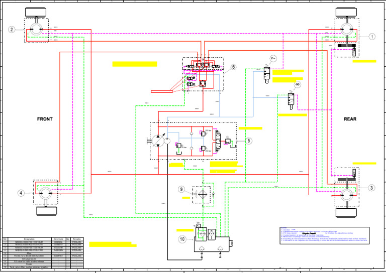 Hydraulic System Components Overview | PDF | Pump | Valve