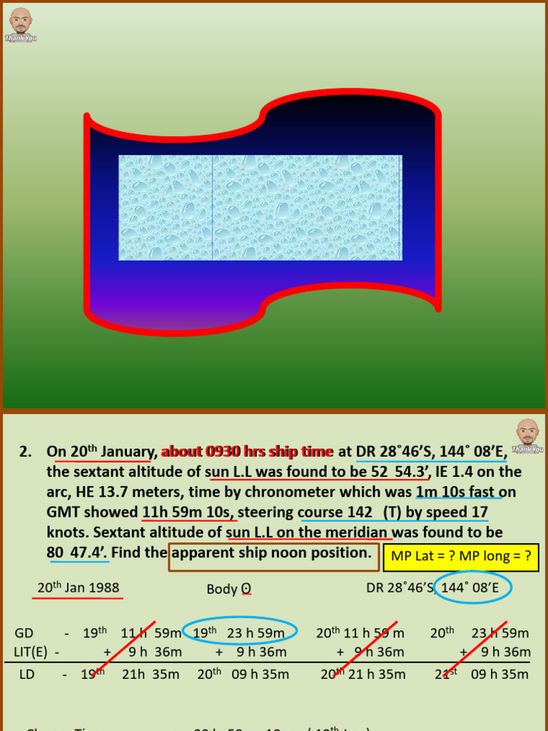 Navigating Ship Positions Using Sextant | PDF | Navigation | Astronomy