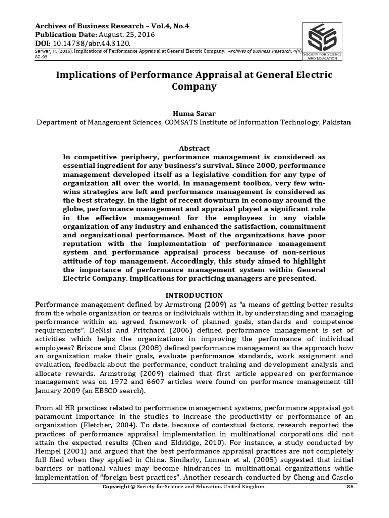 3120-Article Text-7850-1-10-20170425 | PDF | Performance Appraisal ...