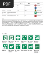 ISO 7010 Safety Labels Overview | PDF | Manufactured Goods | Safety