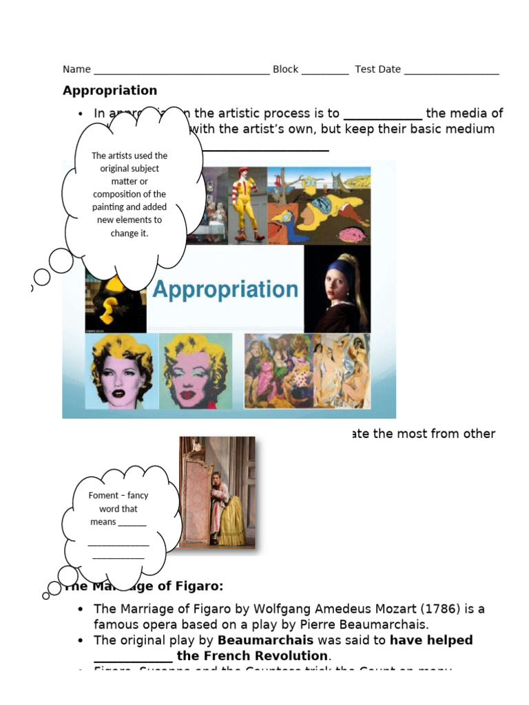 Starry Night and Artistic Appropriation | PDF