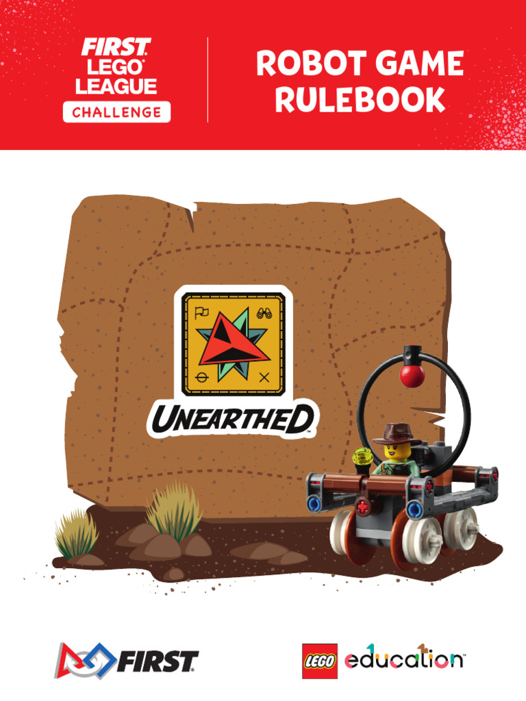 FLL Unearthed Robot Game Rulebook | PDF