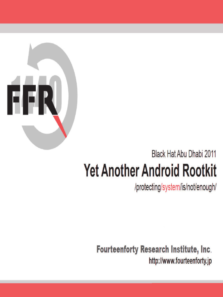 Android Root Kit Exploits and Security | PDF | Android (Operating ...