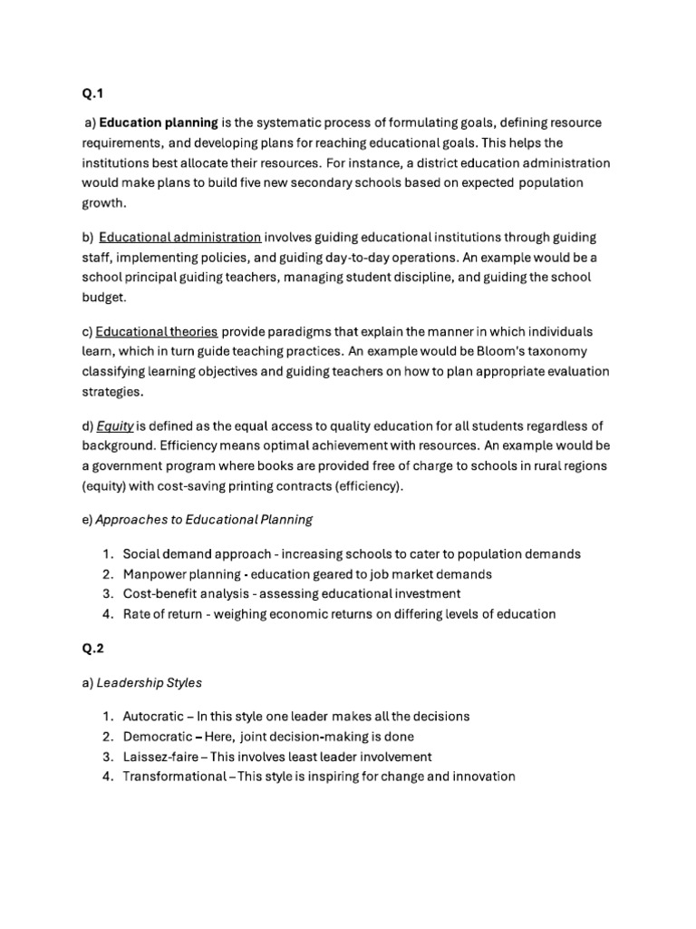 Educational ADM CAT Kigali | PDF