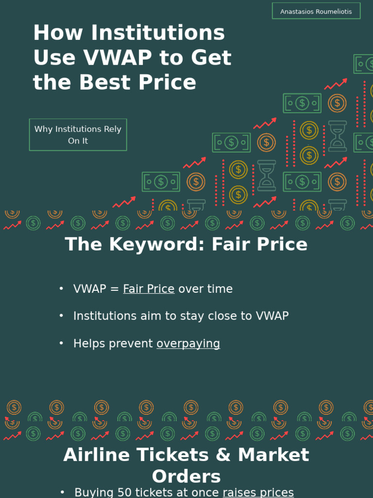 6 3.how Institutions Use VWAP To Get The Best Price | PDF