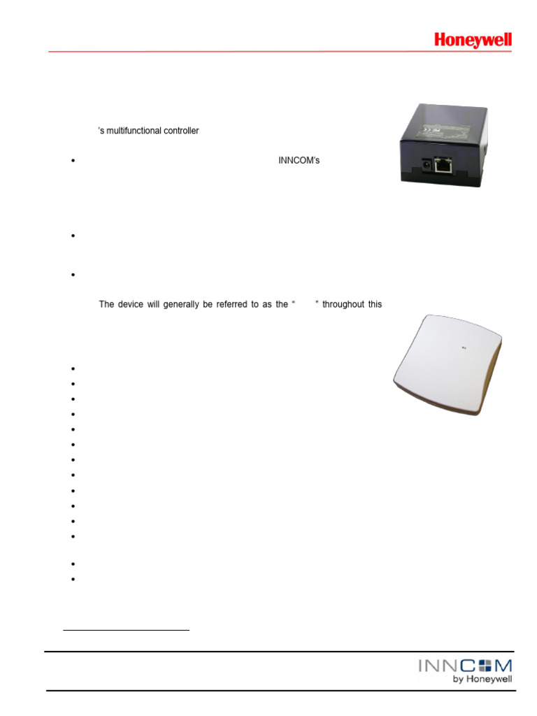 INNCOM B578 Multifunctional Controller | PDF | Computer Network ...