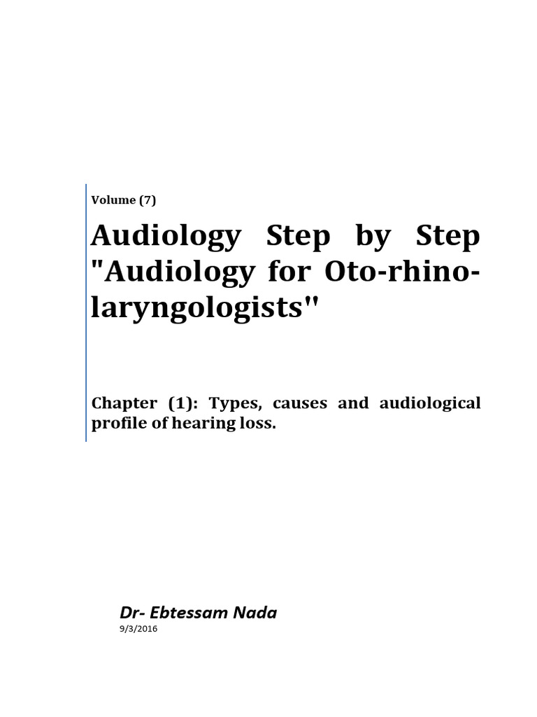 Types and Causes of Hearing Loss | PDF | Hearing Loss | Hearing