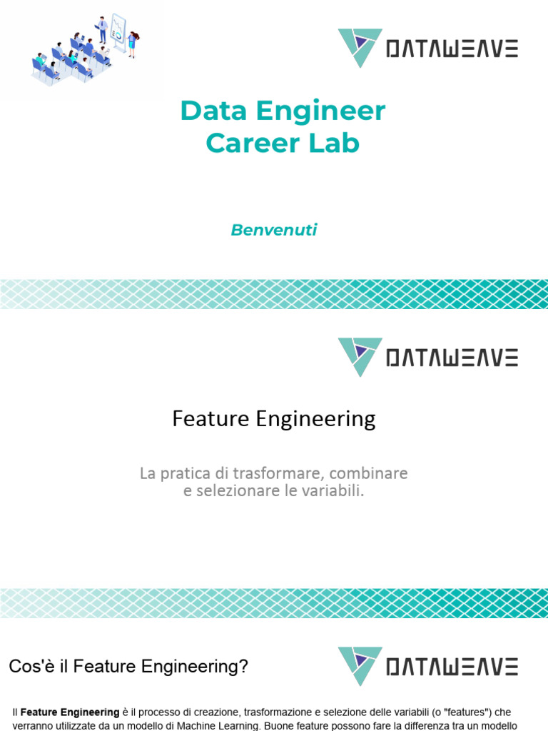 Lezione 3 Feature Engineering | PDF