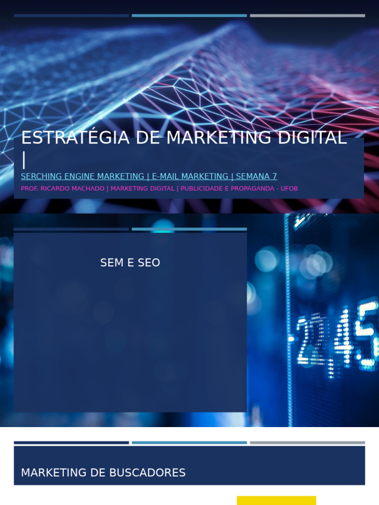 Semana 7 - Marketing Digital - SEM | PDF | SEO | Marketing