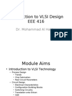 Introduction To VLSI Design EEE 416: Dr. Mohammad Al Hakim