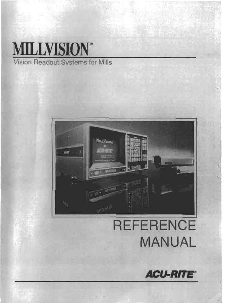 Mill Vision Manual | PDF