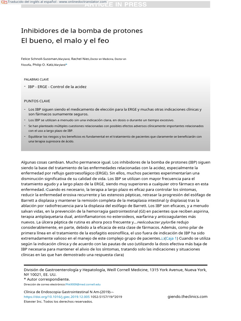 IBP Lo Bueno, Lo Malo y Lo Feo - En.es | PDF | La enfermedad por ...