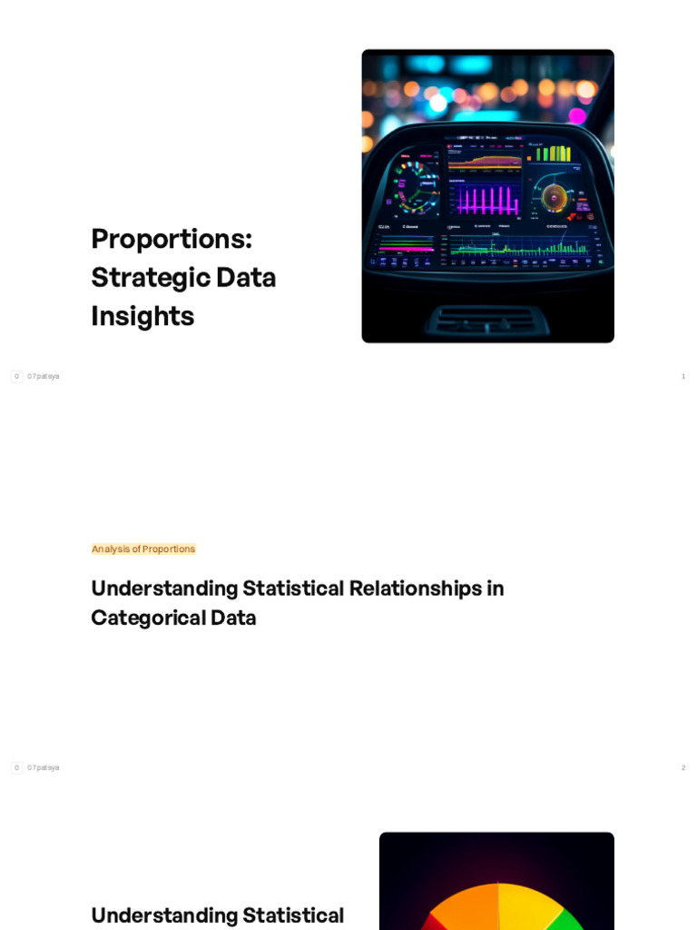 Proportion Analysis in Data Insights | PDF | Statistics | Analysis