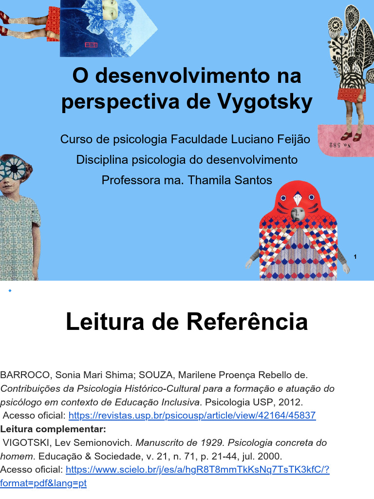 Vygotsky e a Psicologia do Desenvolvimento | PDF | Psicologia | Aprendizado