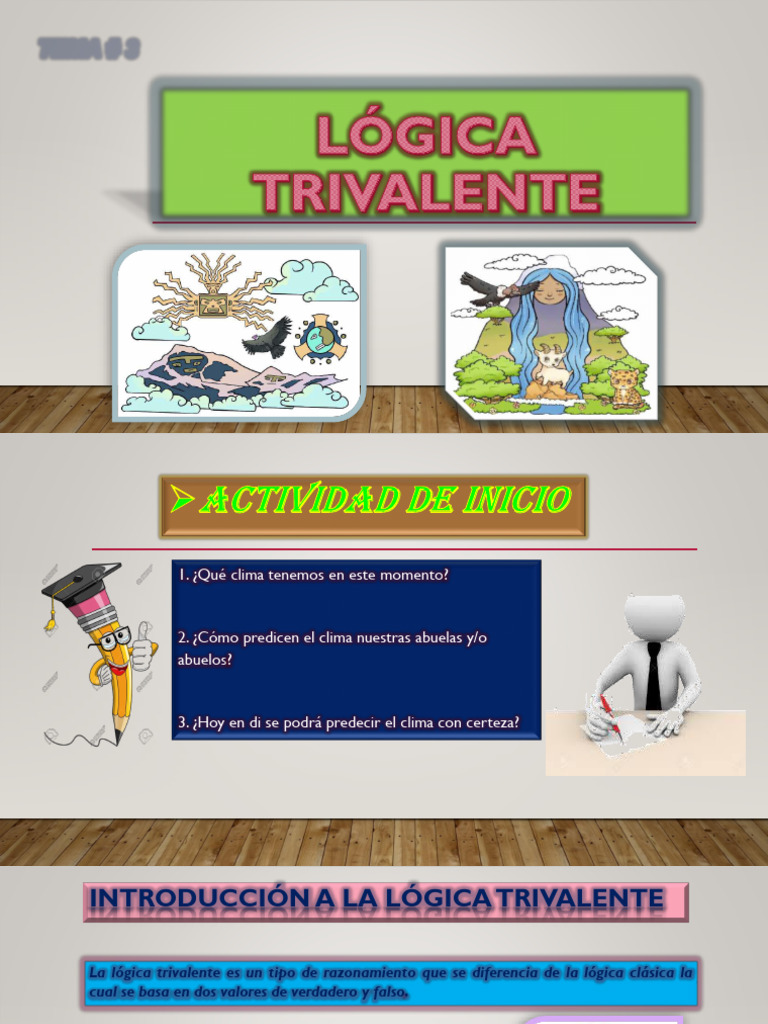 Lógica Trivalente 5to Sec | PDF | Lógica