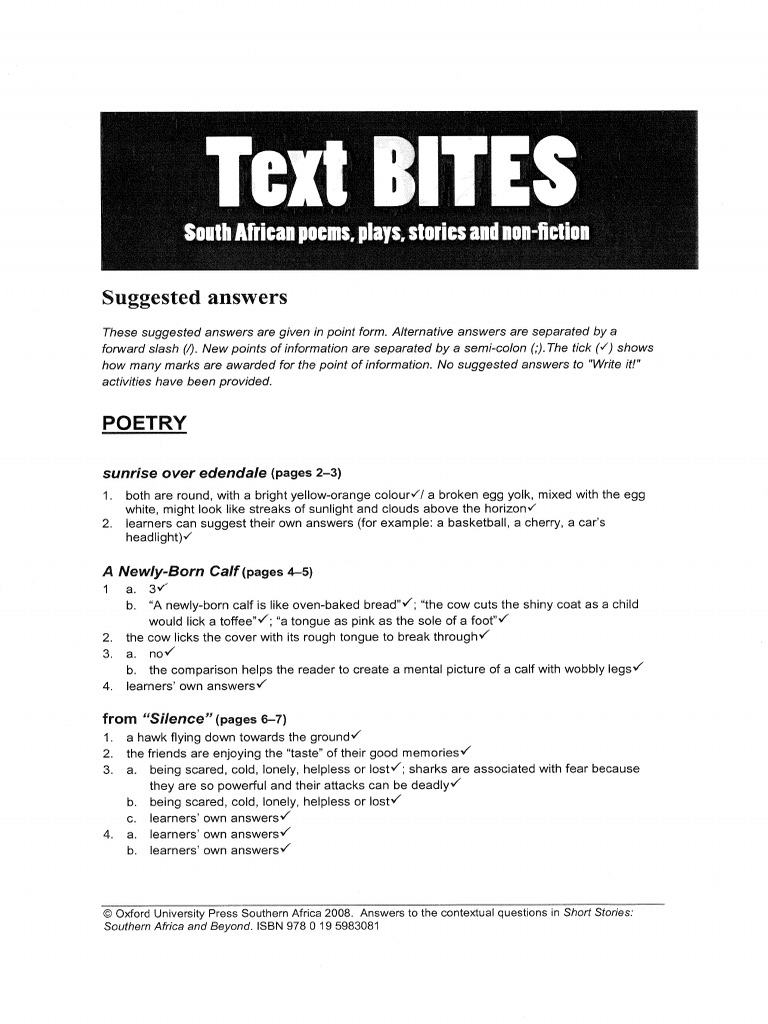 Text Bites Memorandum For Activities | PDF