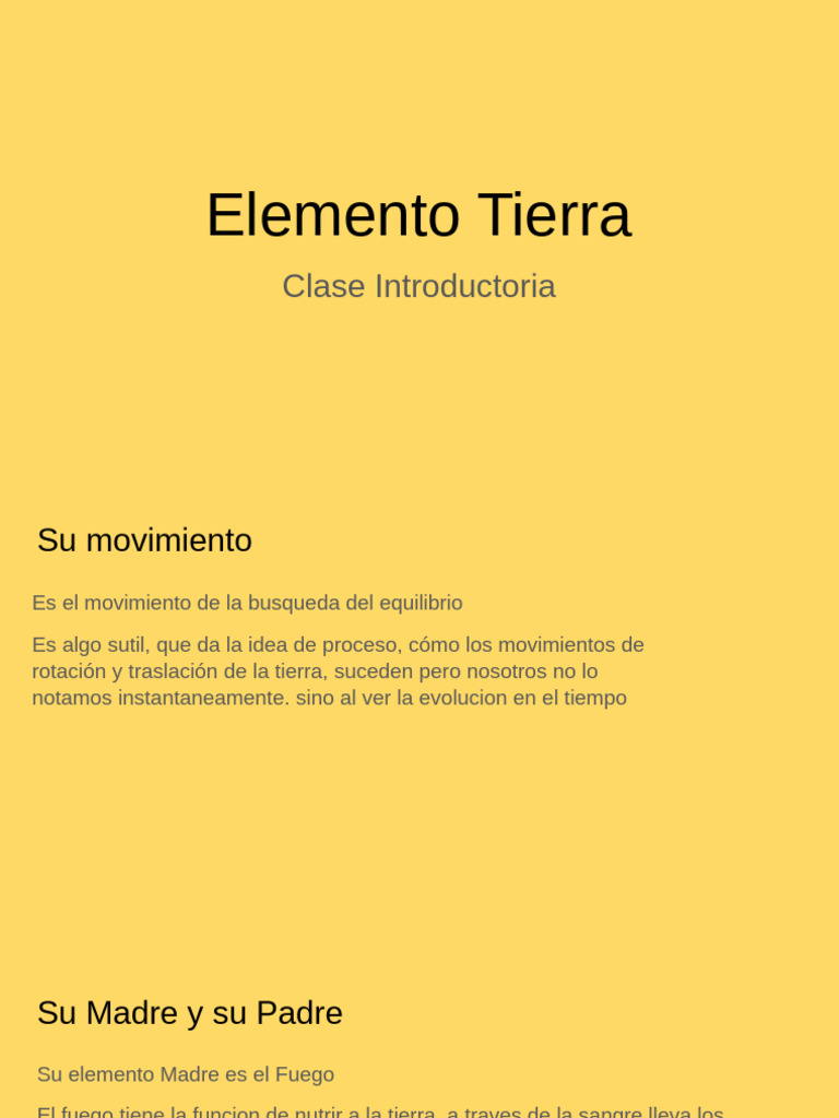 Clase 5 - Elemento Tierra | PDF | Digestión | Estómago