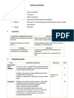 SESIÓN DE APRENDIZAJE - 3º Grado Primaria