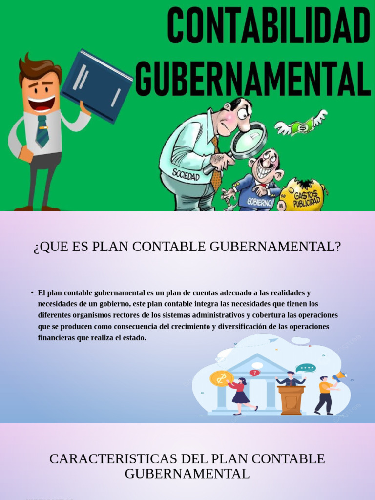 Plan Contable Gubernamental: Claves y Objetivos | PDF