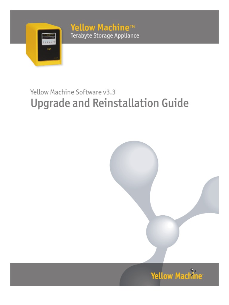 Yellow Machine Anthology Solutions Install Upgrade Guide en | PDF ...