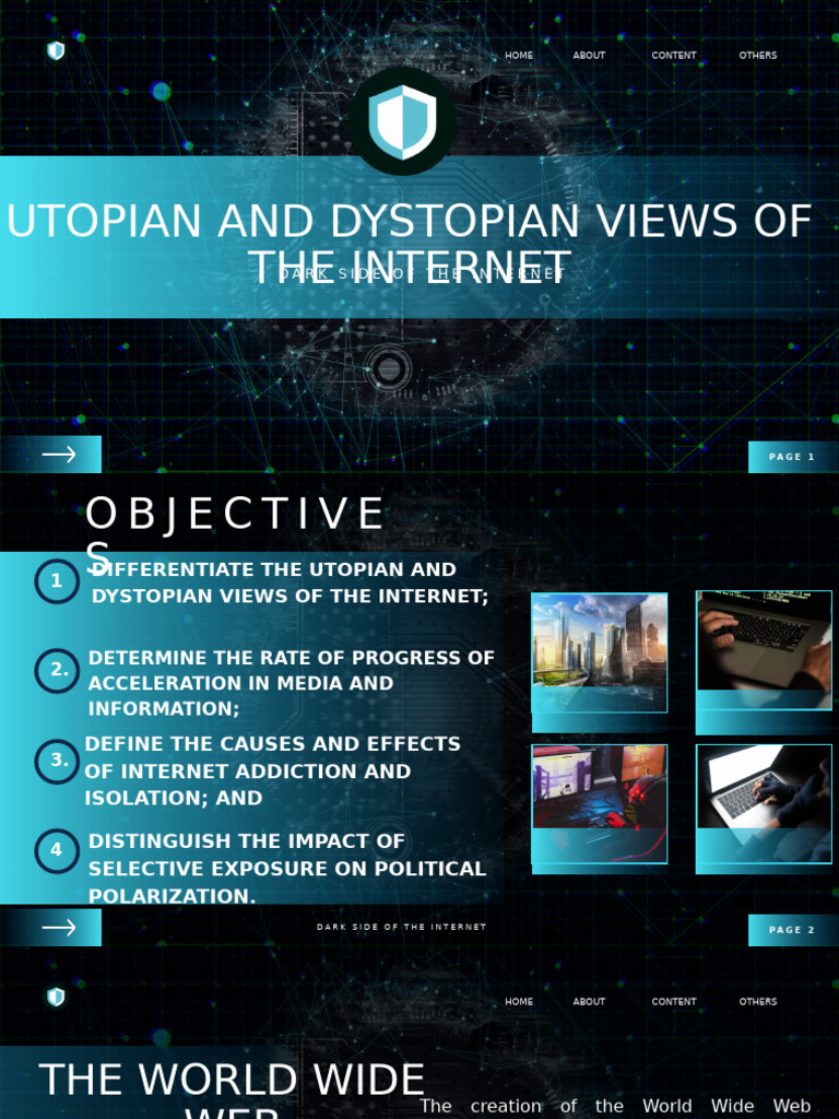 Utopia and Dystopia | PDF | World Wide Web | Internet & Web