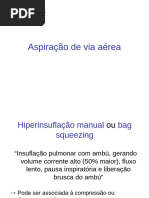 Hiperinsuflação Manual: Bag Squeezing | PDF | Medicina Clínica | Remédio