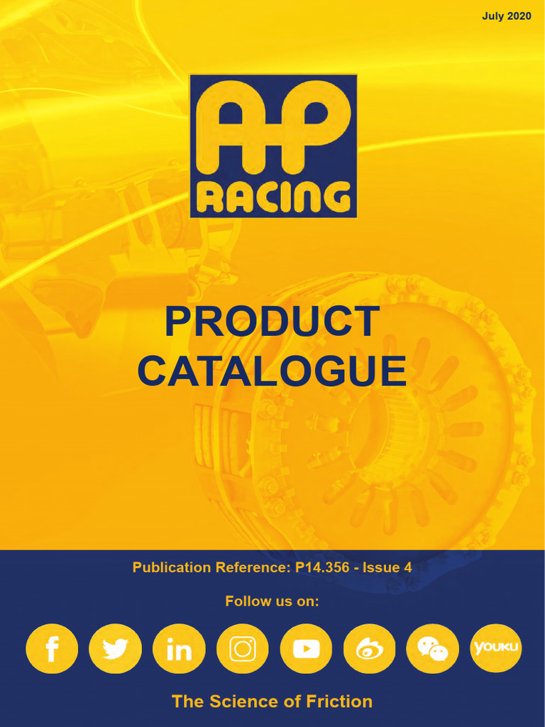 AP Racing Brake & Clutch Catalogue | PDF | Vehicles | Vehicle