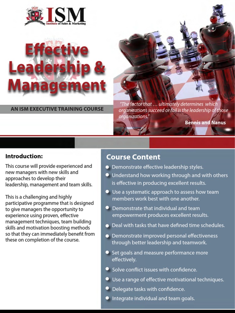 Leadership | PDF | Career & Growth