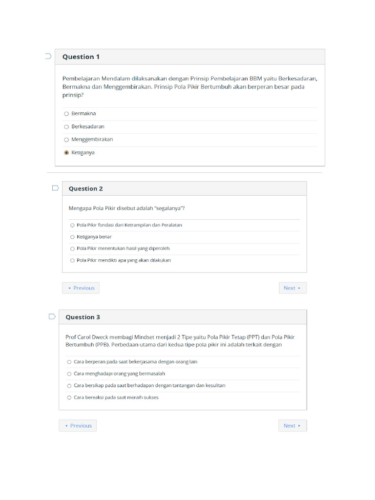 Soal Pretes | PDF