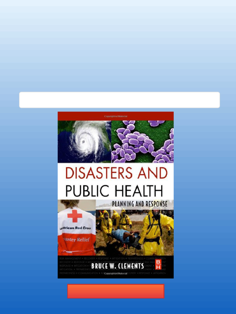 Disasters and Public Health Planning and Response 1st Edition Bruce ...