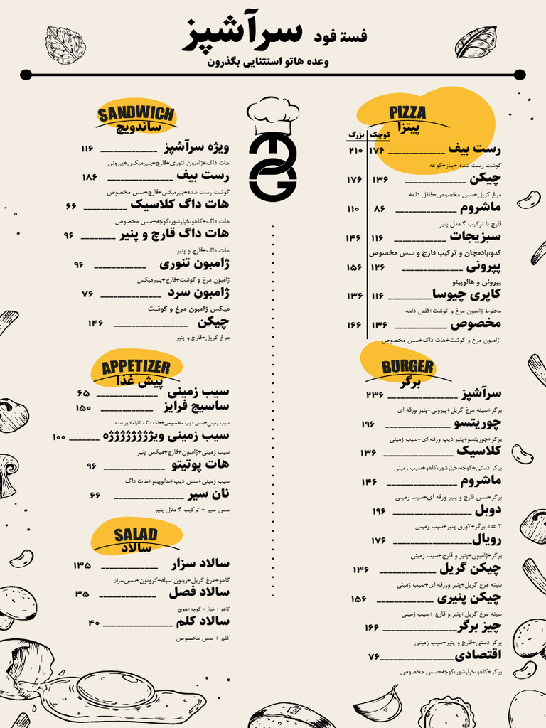 Fail Menu | PDF