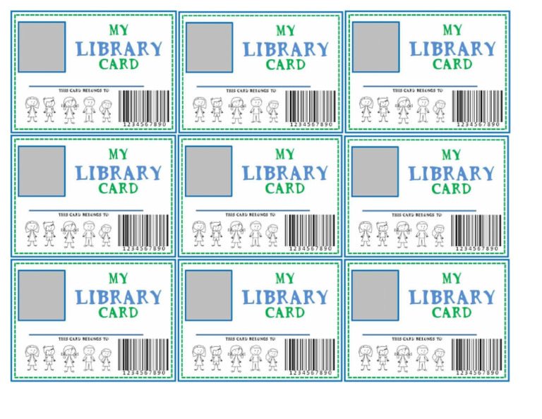 Library Card | PDF