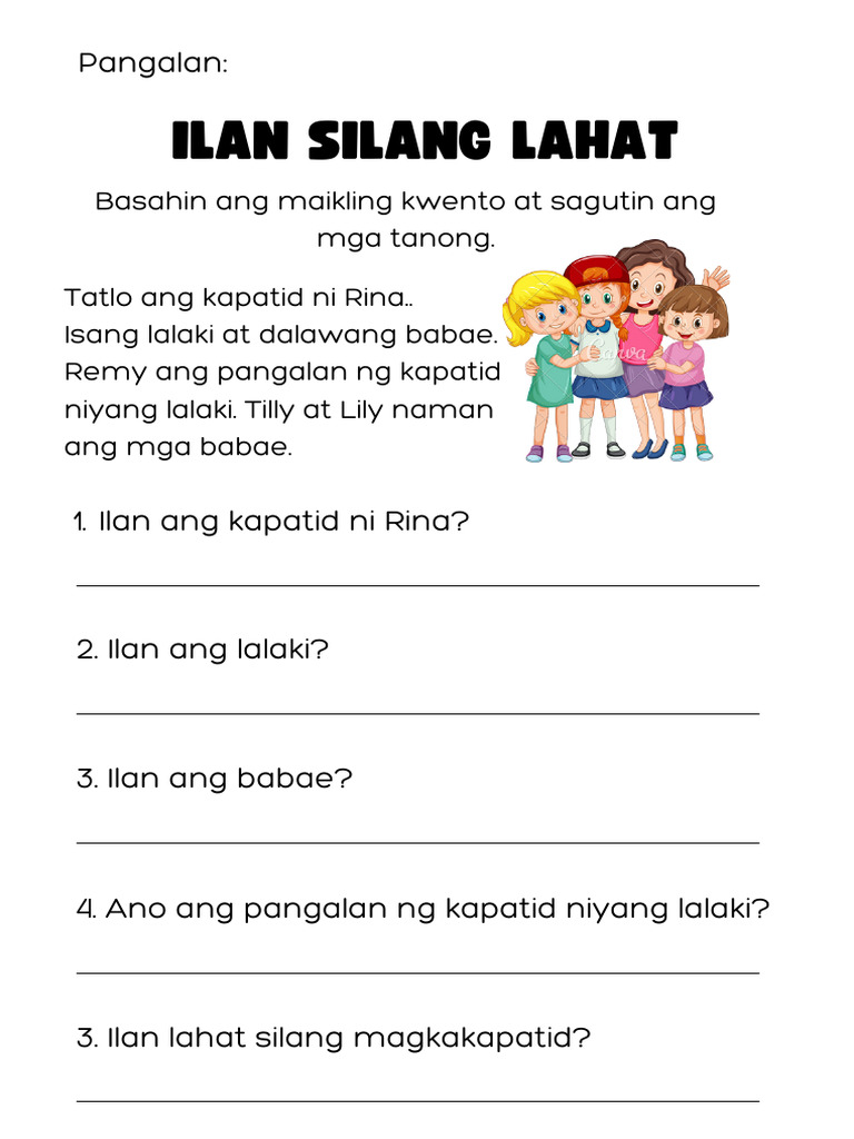 Ilan Silang Lahat | PDF