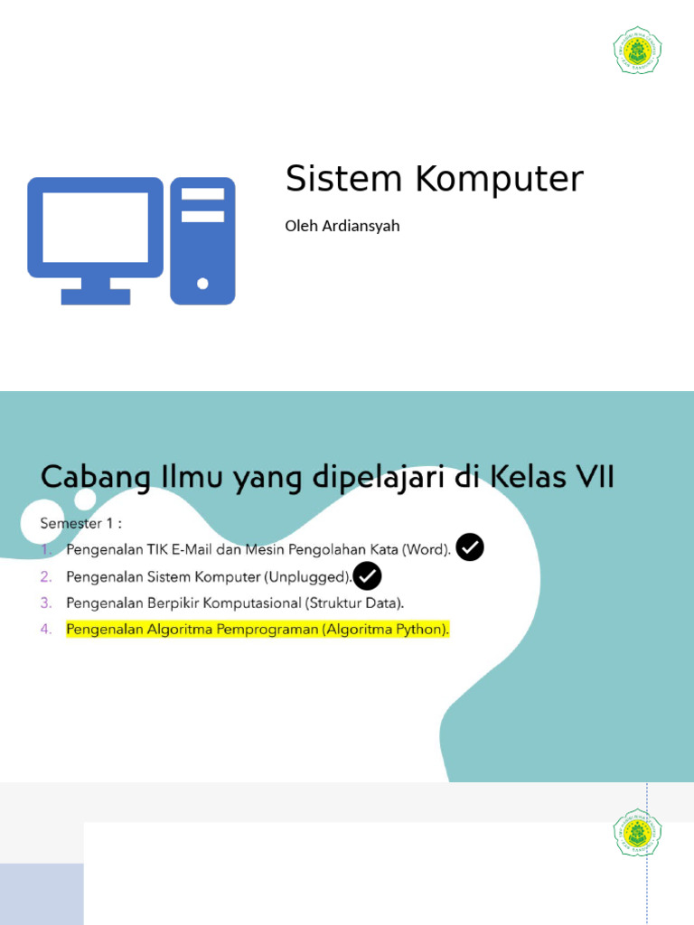 Panduan Lengkap Sistem Komputer | PDF