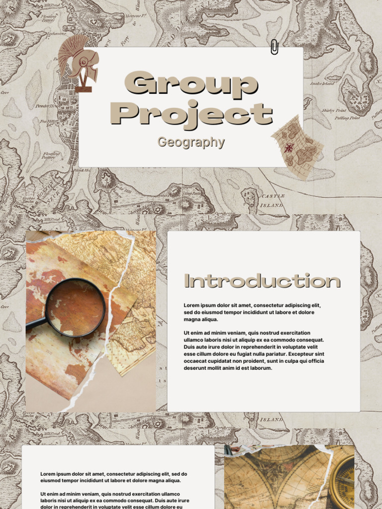Beige Vintage Group Project Presentation | PDF