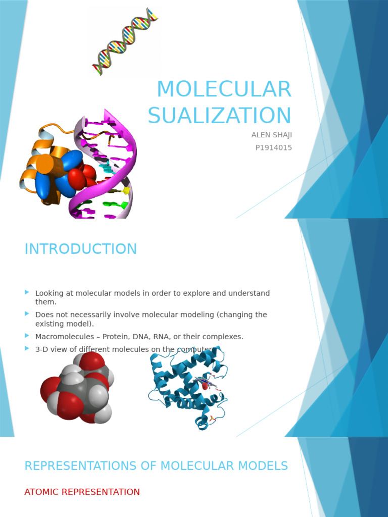Molecular Visualization Techniques | PDF | Macromolecules | Molecules