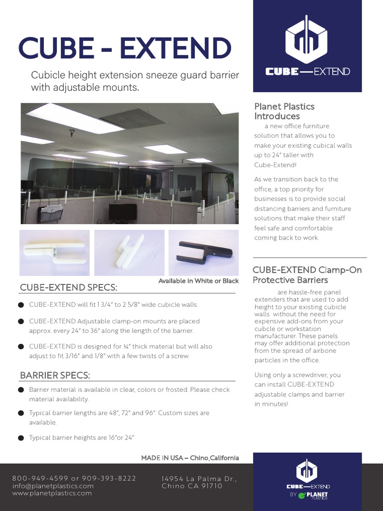 Cubical Cube Extend Flyer r1 | PDF